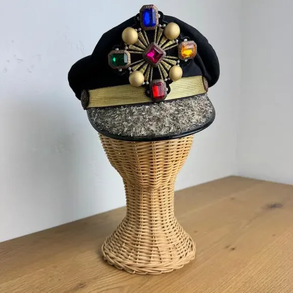 Vintage hooray henry los angeles sparkle gem newsy hat taylor swift eras tour Love story: Taylor Swift main image 4